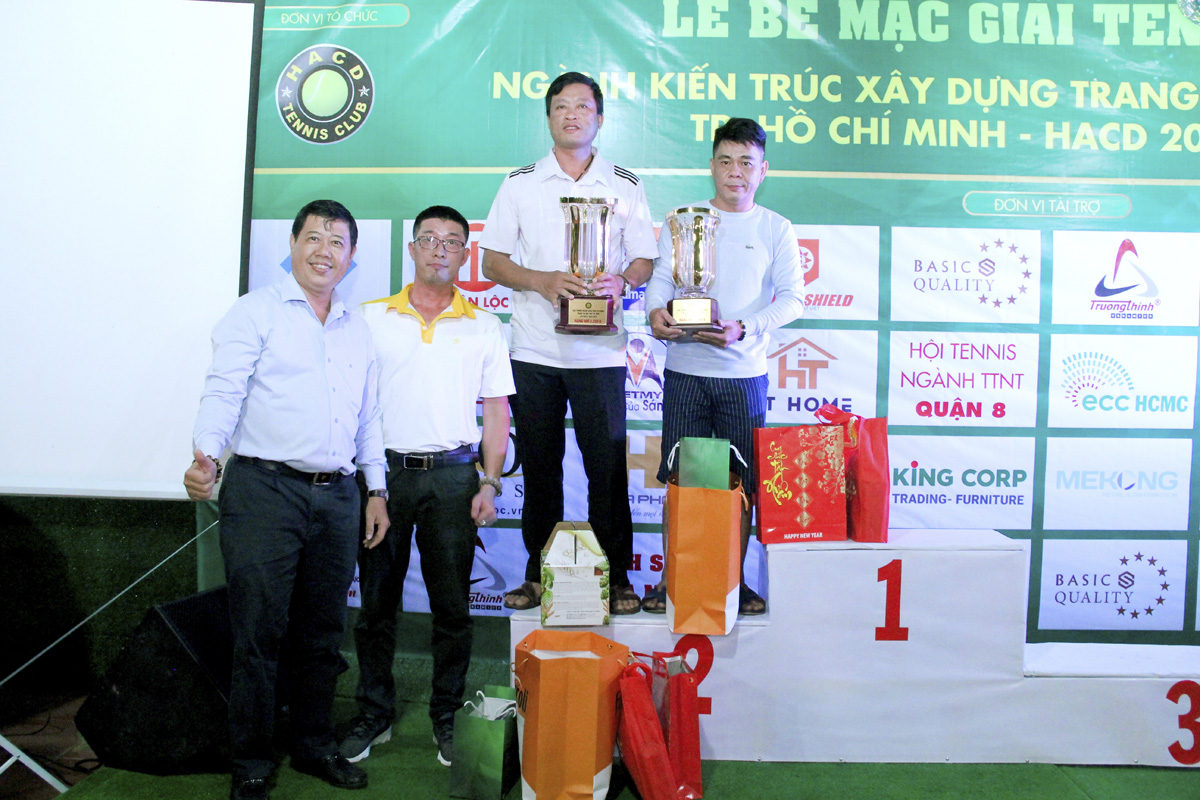 Basics Vietnam đồng hành cùng giải Tennis ngành Kiến Trúc Xây Dựng - Trang Trí Nội Thất TP.HCM - HACD 2019 !!!