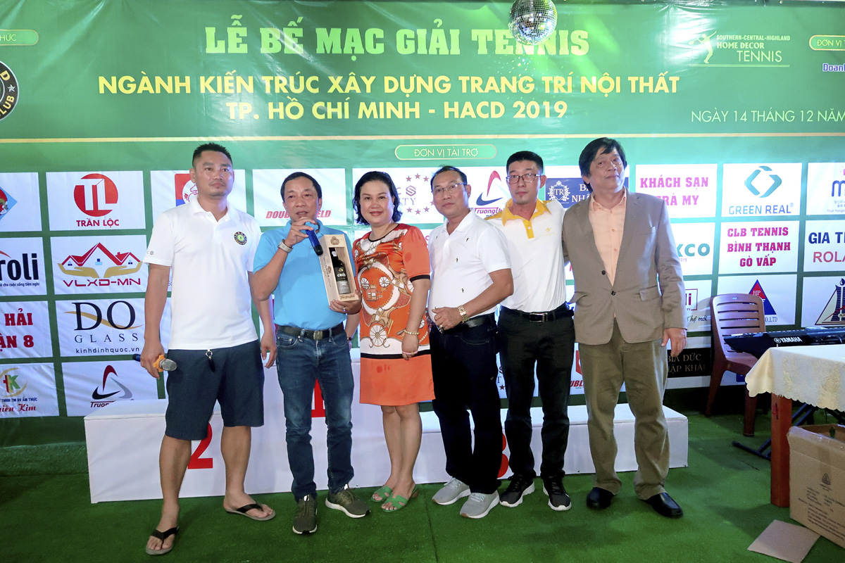 Basics Vietnam đồng hành cùng giải Tennis ngành Kiến Trúc Xây Dựng - Trang Trí Nội Thất TP.HCM - HACD 2019 !!!