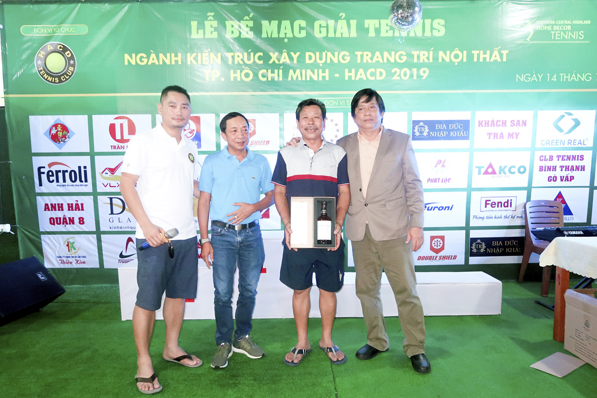 Basics Vietnam đồng hành cùng giải Tennis ngành Kiến Trúc Xây Dựng - Trang Trí Nội Thất TP.HCM - HACD 2019 !!!
